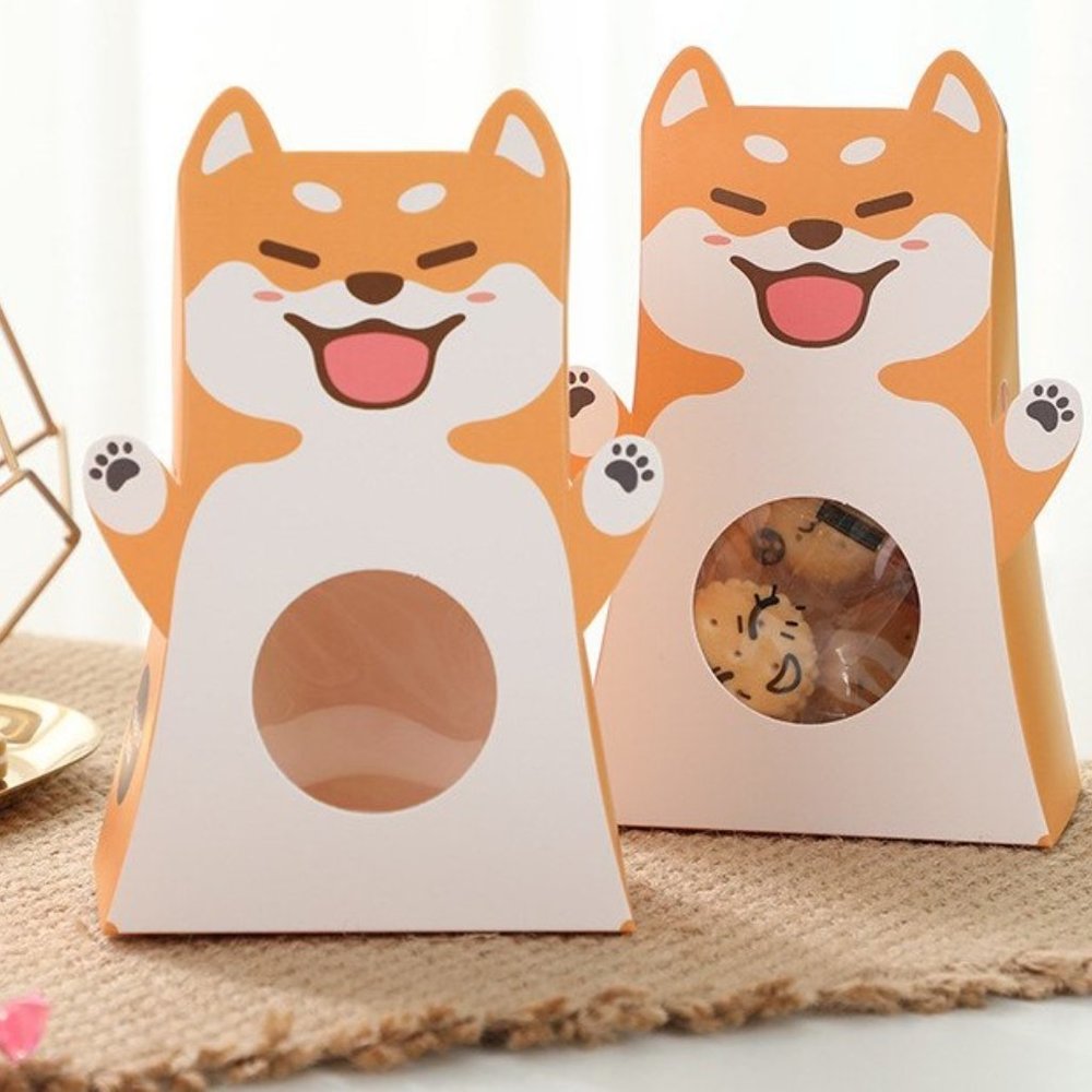 12PCS Party Favor Packing Candy Gift Treat Box Bag